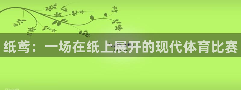 纸鸢：一场在纸上展开的现代体育比赛